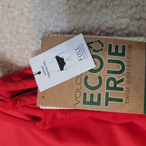 🆕️ Volcom Simply Solid Full Hipster Bikini Bottom - Picture 7 of 9